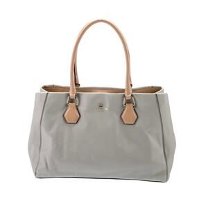 Kate Spade Gray Leather Tote